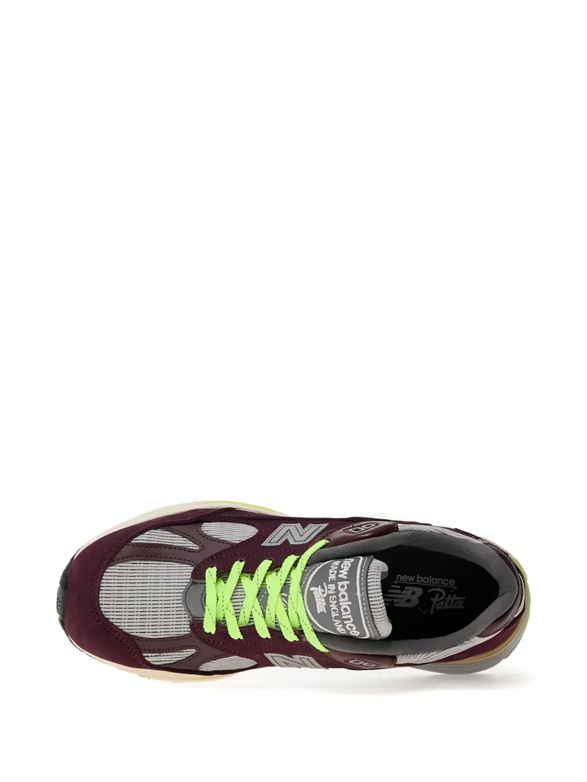New Balance x Patta 991v2 レースアップスニーカー - レッド - 画像4
