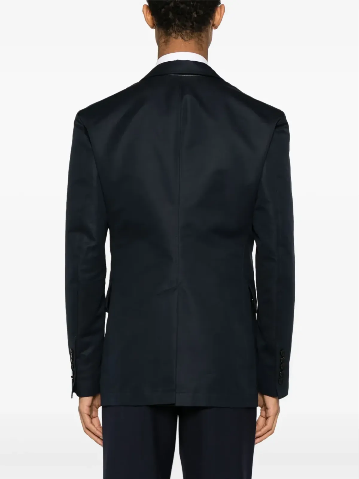 TOM FORD ジップアップ・シングルブレスト ブレザー - ブルー - 画像4