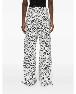 Moschino スポットプリント カーゴパンツ ホワイト - サムネイル4