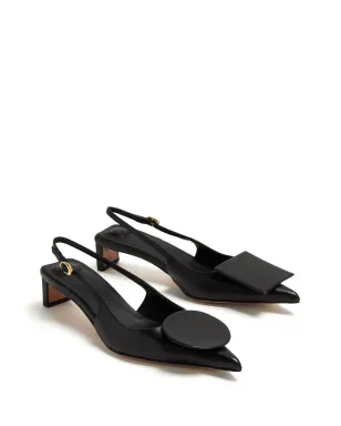 ビンテージ Jacquemus レス・スリングバック デュエロ・バセス パンプス - サムネイル2
