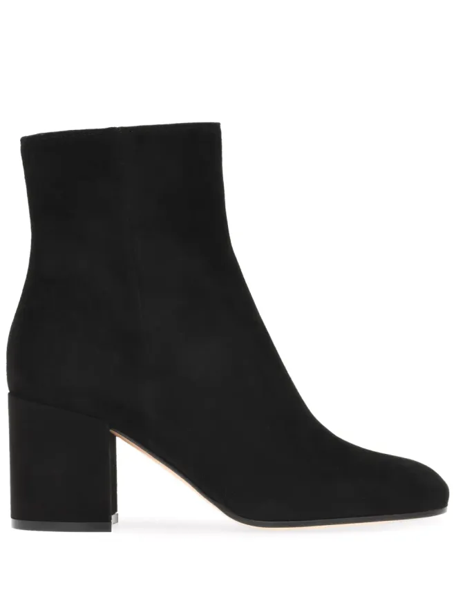 Gianvito Rossi Gianvito Rossi Joelle 70mm スエードブーツ - ブラックの商品画像