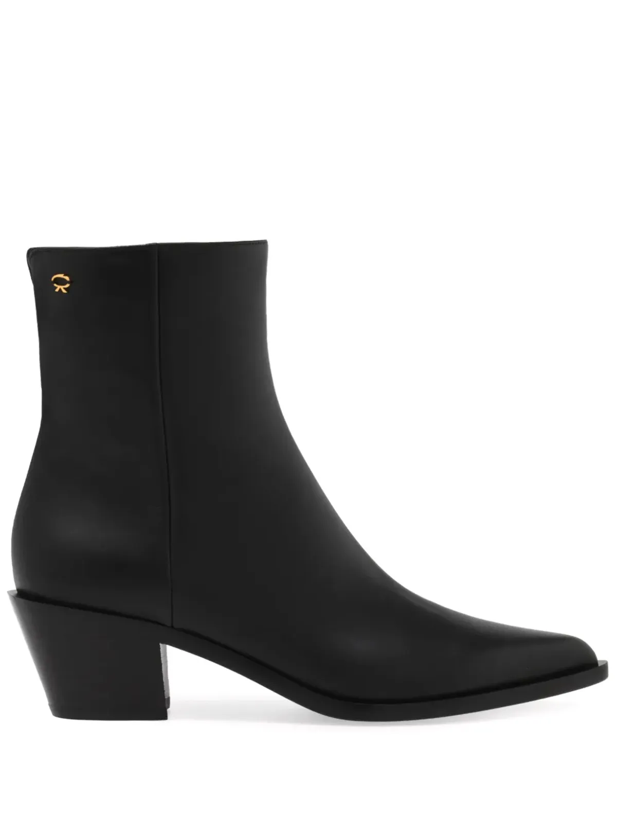 Gianvito Rossi Kinney ポインテッドトゥ アンクルブーツ - ブラック - 画像1