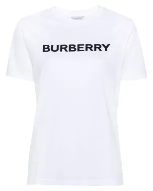 Burberry マルゴ ロゴプリント コットン Tシャツ - ホワイト - サムネイル1