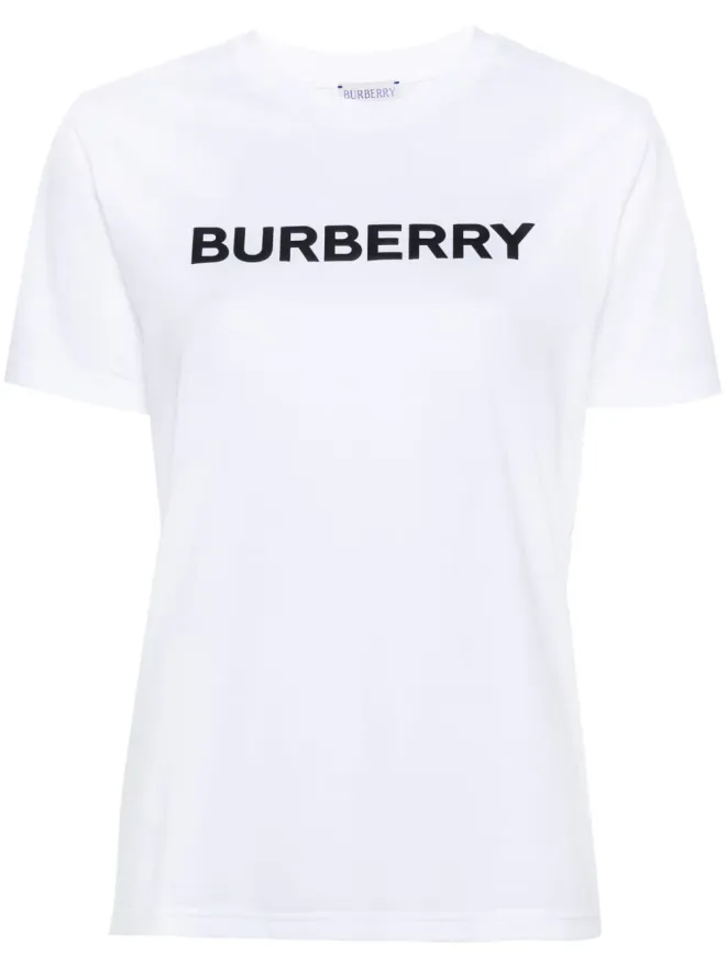 Burberry Burberry マルゴ ロゴプリント コットン Tシャツ - ホワイトの商品画像