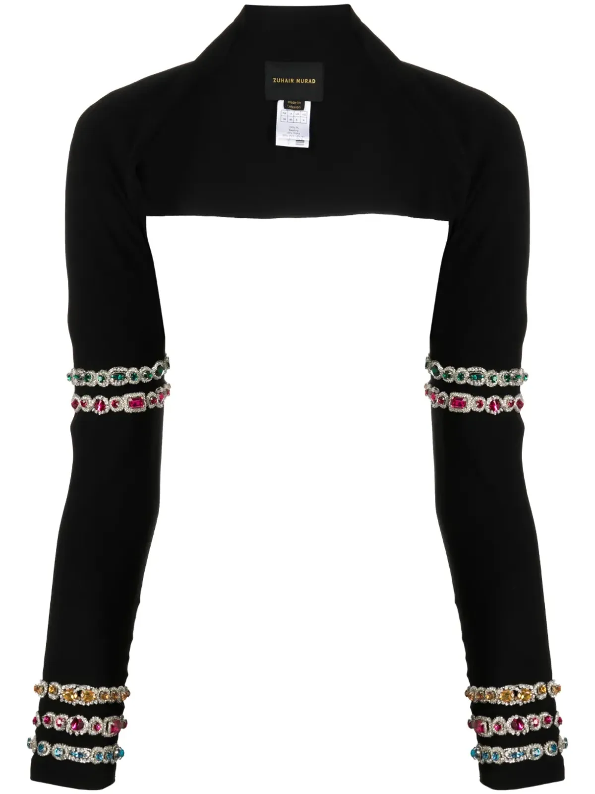 Zuhair Murad ビーズ刺繍カディボレロ - 画像1