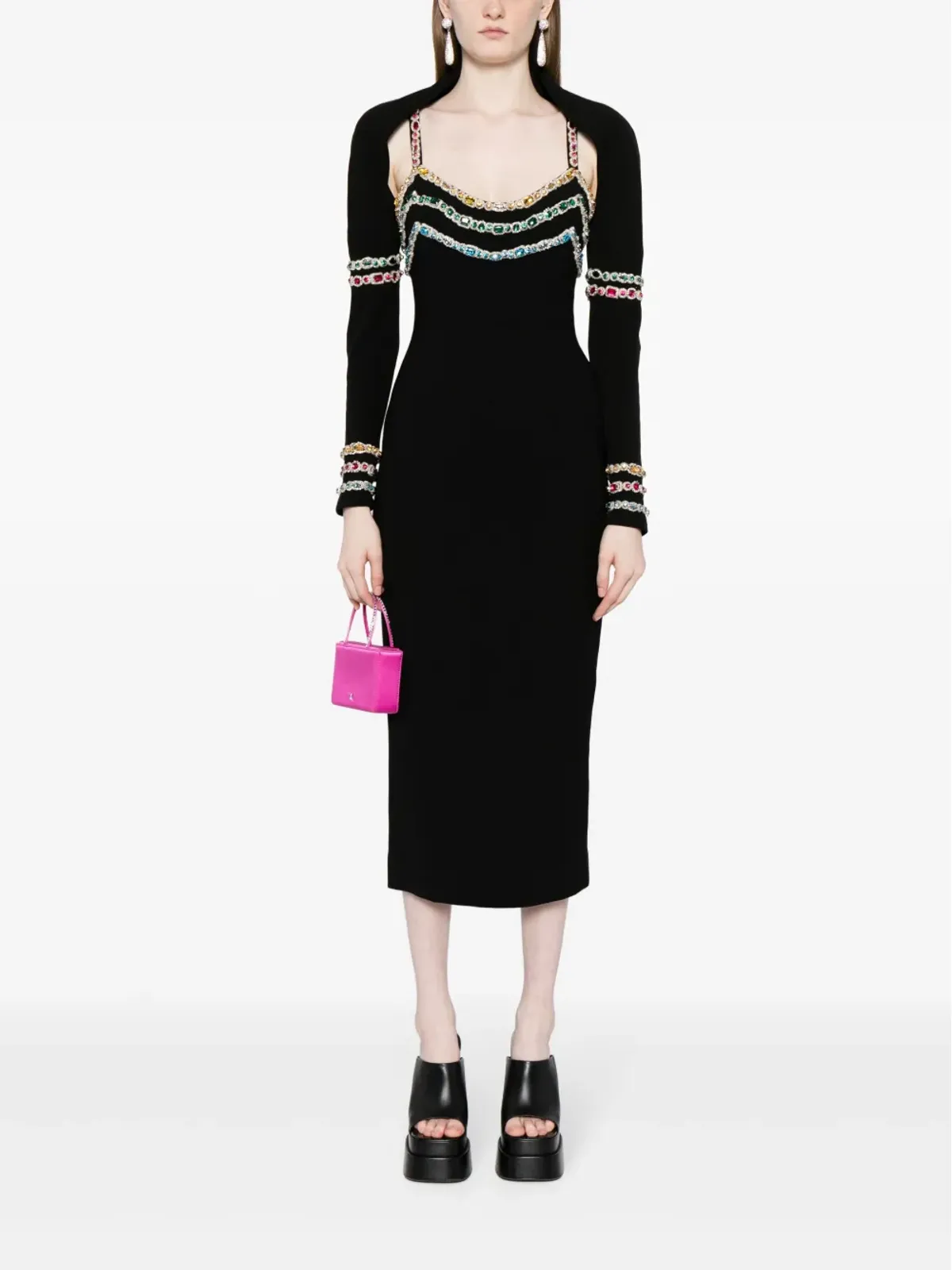 Zuhair Murad ビーズ刺繍カディボレロ - 画像2