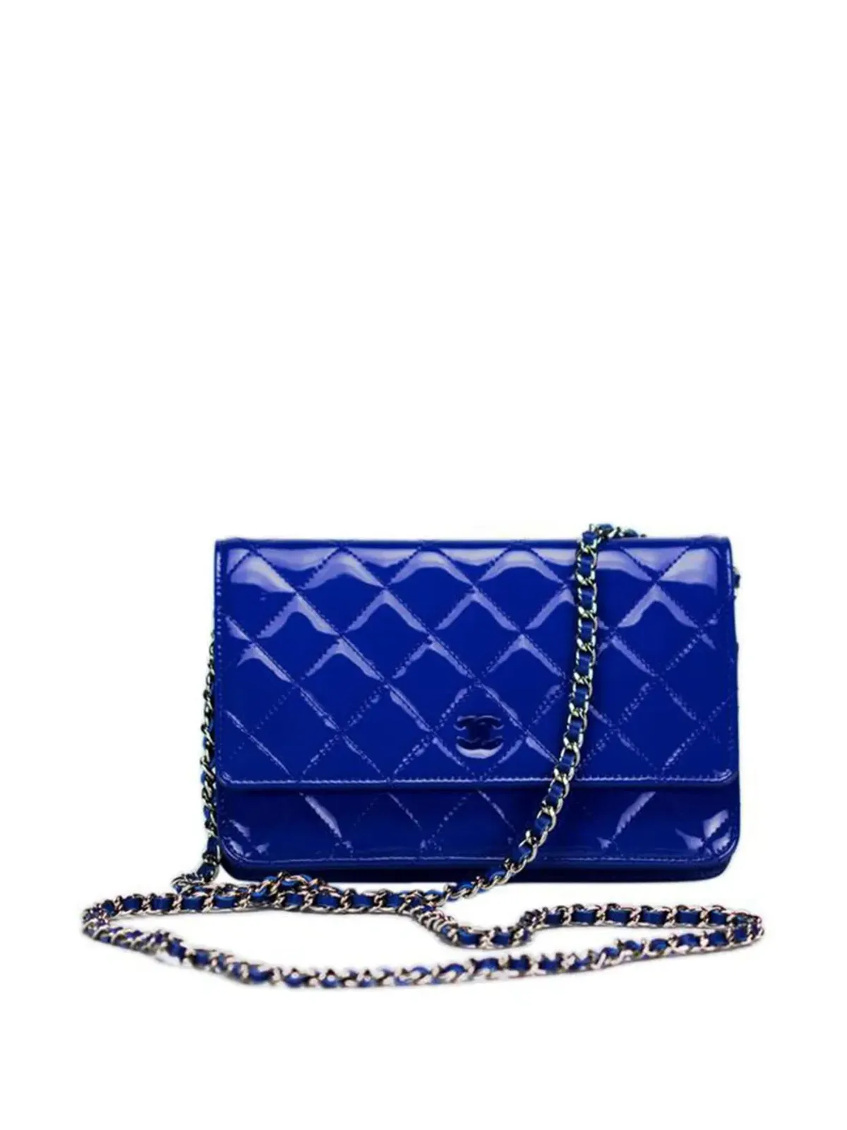 CHANEL ビンテージ キルテッドレザー クロスボディバッグ - 画像4