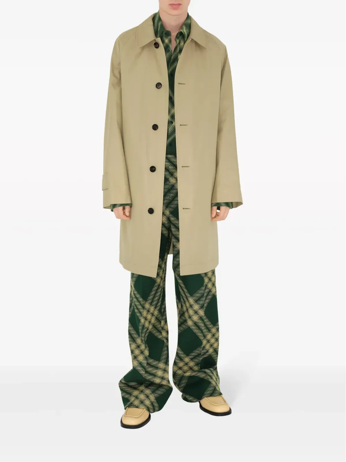 Burberry クラシック膝上丈レインコート - 画像2