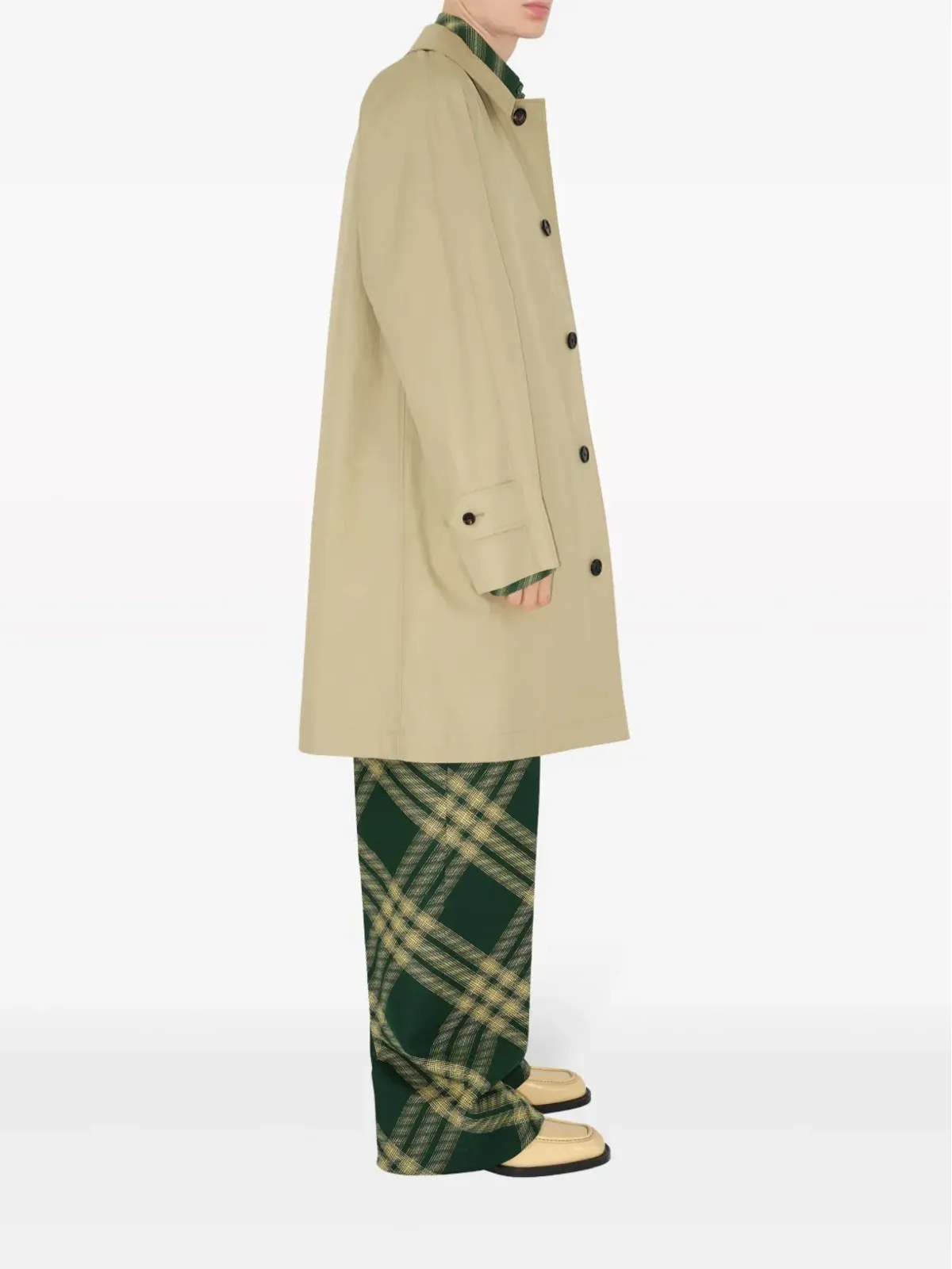 Burberry クラシック膝上丈レインコート - 画像3