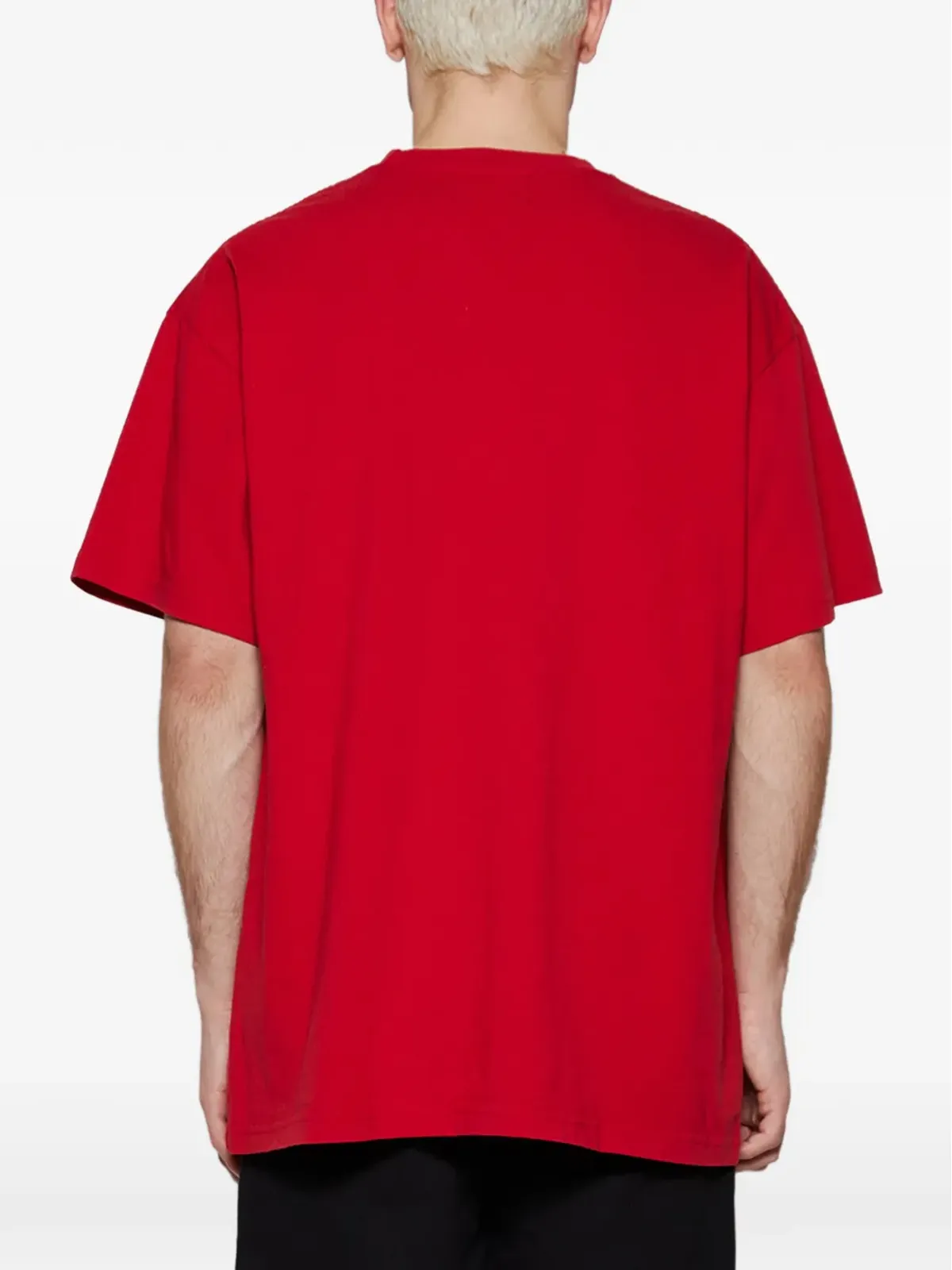 Local Authority コットンTシャツ - レッド - 画像5
