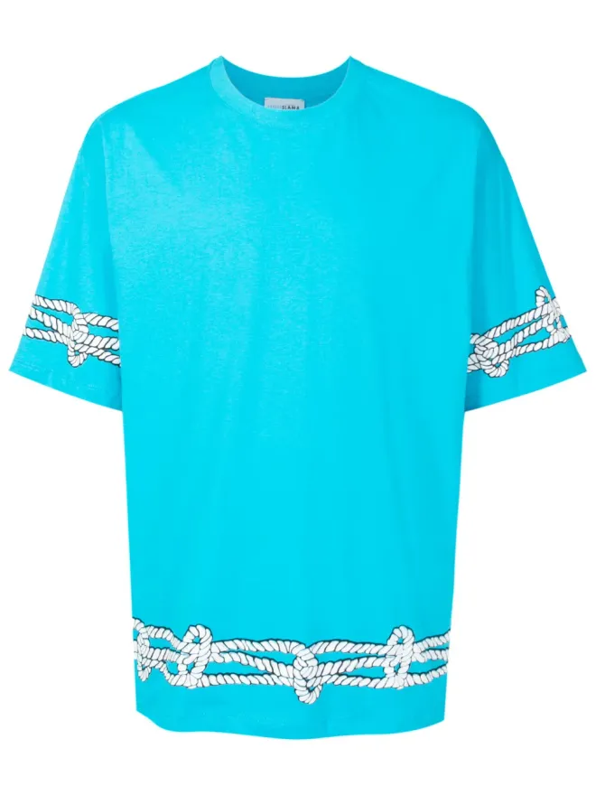 Amir Slama Amir Slama グラフィックプリント コットン Tシャツの商品画像