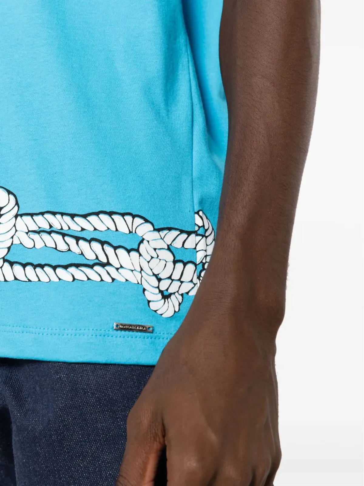 Amir Slama グラフィックプリント コットン Tシャツ - 画像5