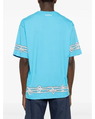 Amir Slama グラフィックプリント コットン Tシャツ - サムネイル4