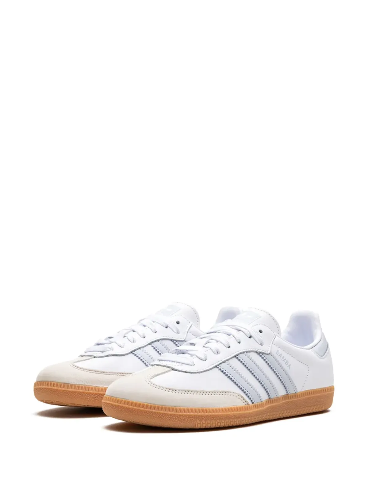 adidas Samba OG ヘイロー ブルー スニーカー ホワイト - 画像5