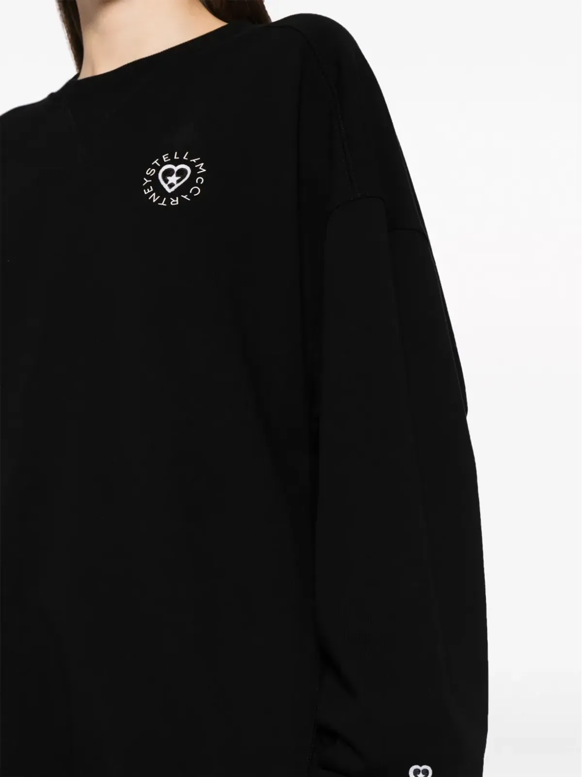 Stella McCartney ロゴパッチ コットン スウェットシャツ - 画像5