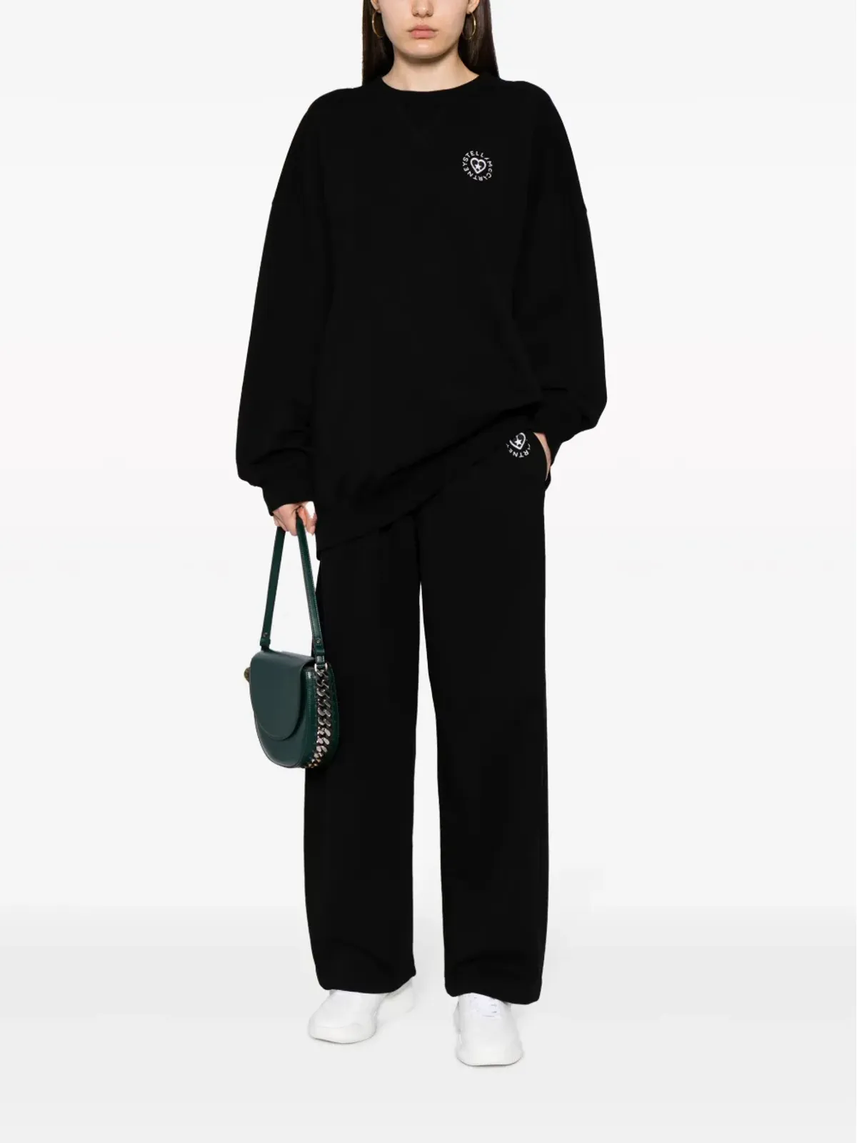 Stella McCartney ロゴパッチ コットン スウェットシャツ - 画像2