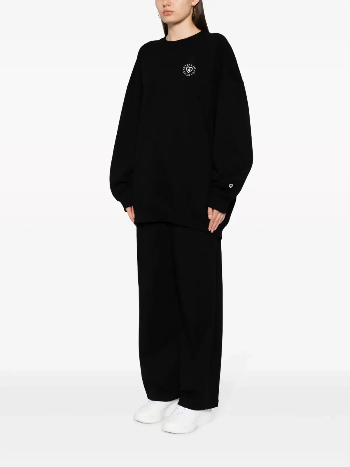 Stella McCartney ロゴパッチ コットン スウェットシャツ - 画像3