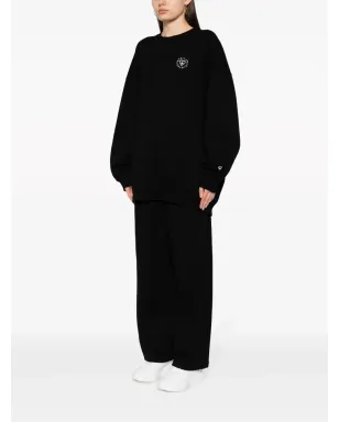 Stella McCartney ロゴパッチ コットン スウェットシャツ - サムネイル3