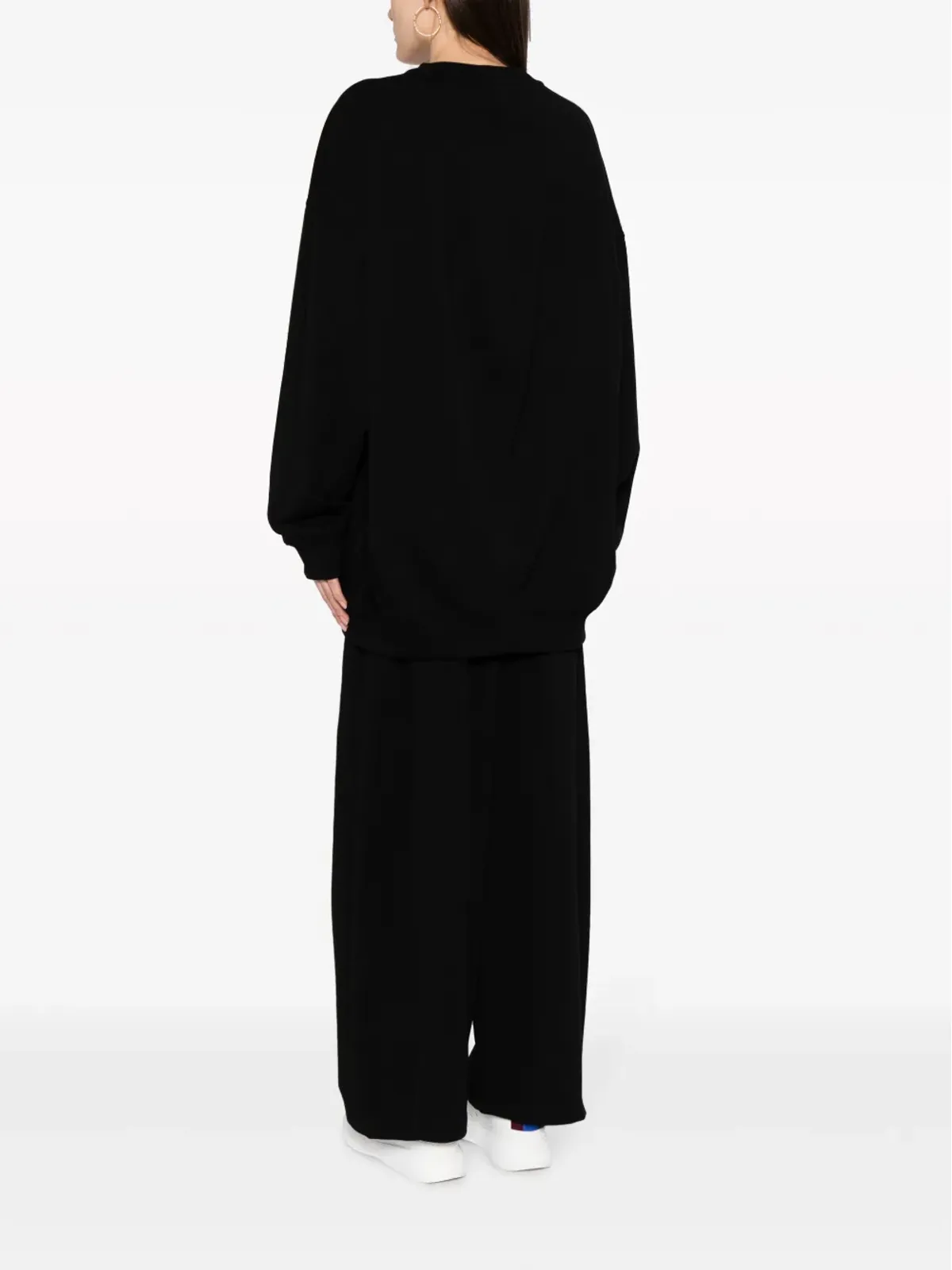 Stella McCartney ロゴパッチ コットン スウェットシャツ - 画像4