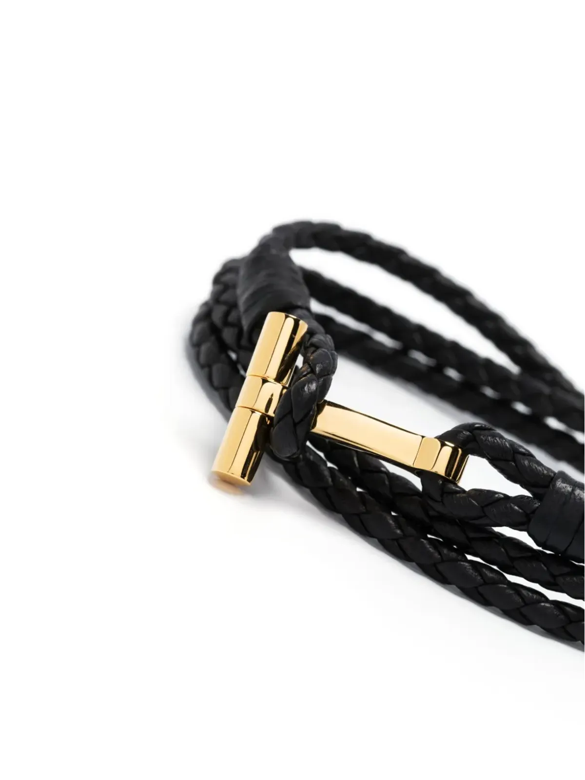 TOM FORD T-logo 編み込みブレスレット - 画像3