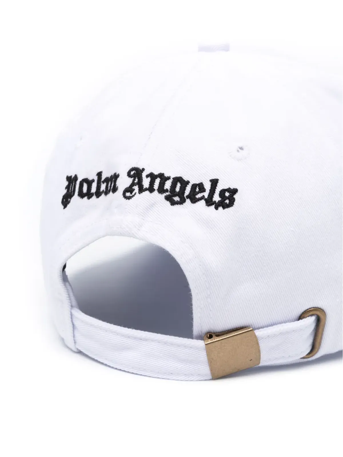 Palm Angels モノグラム刺繍入りベースボールキャップ - White - 画像2