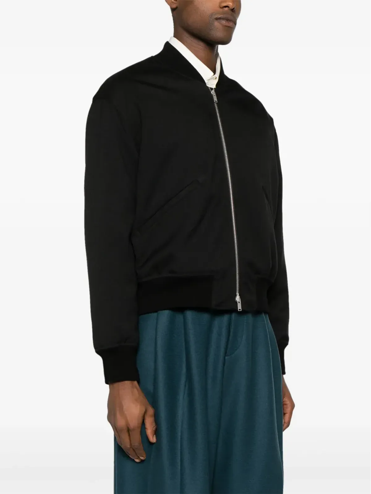 Jil Sander パッド入りボンバージャケット - 画像3