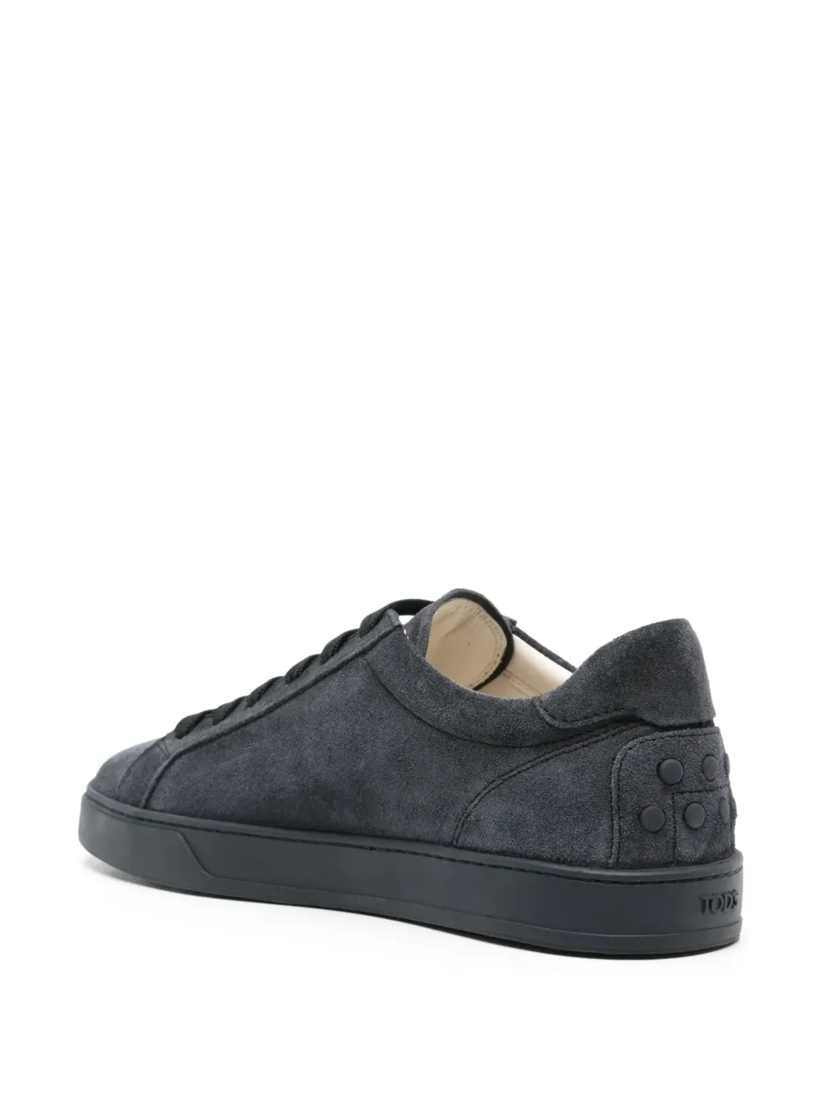 Tod's ロゴエンボスドスエード スニーカー - 画像3