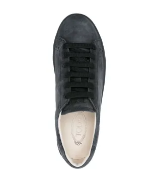 Tod's ロゴエンボスドスエード スニーカー - サムネイル4