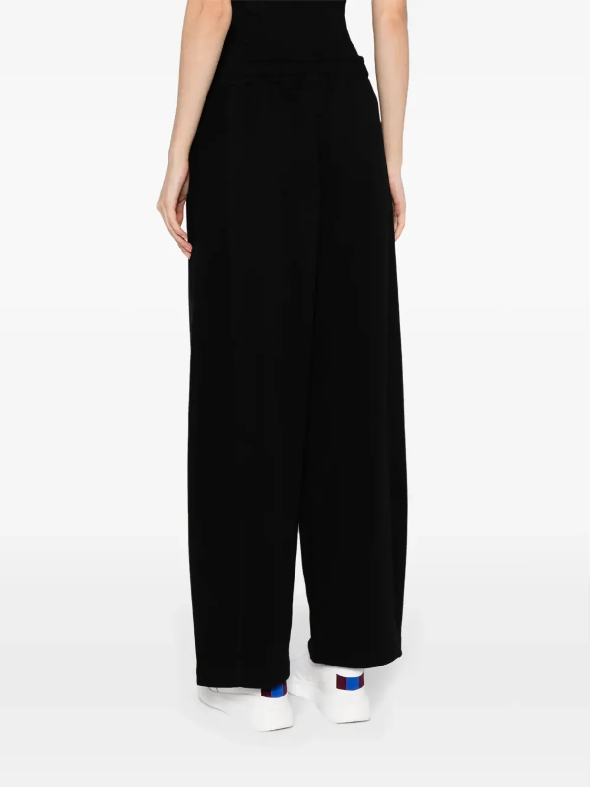Stella McCartney ロゴパッチ コットン トラックパンツ - ブラック - 画像4