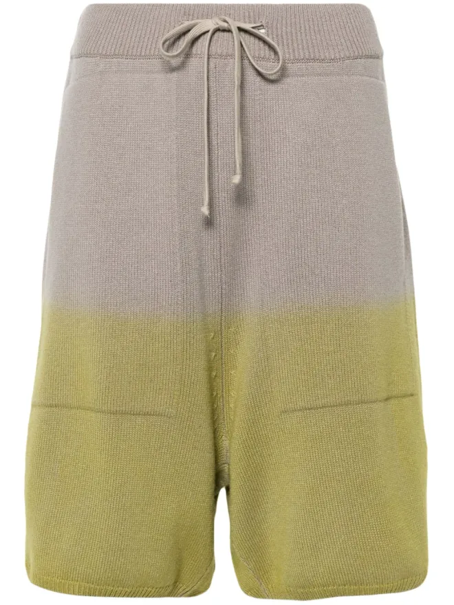 Moncler Moncler x Rick Owens ニットショーツ - グリーンの商品画像