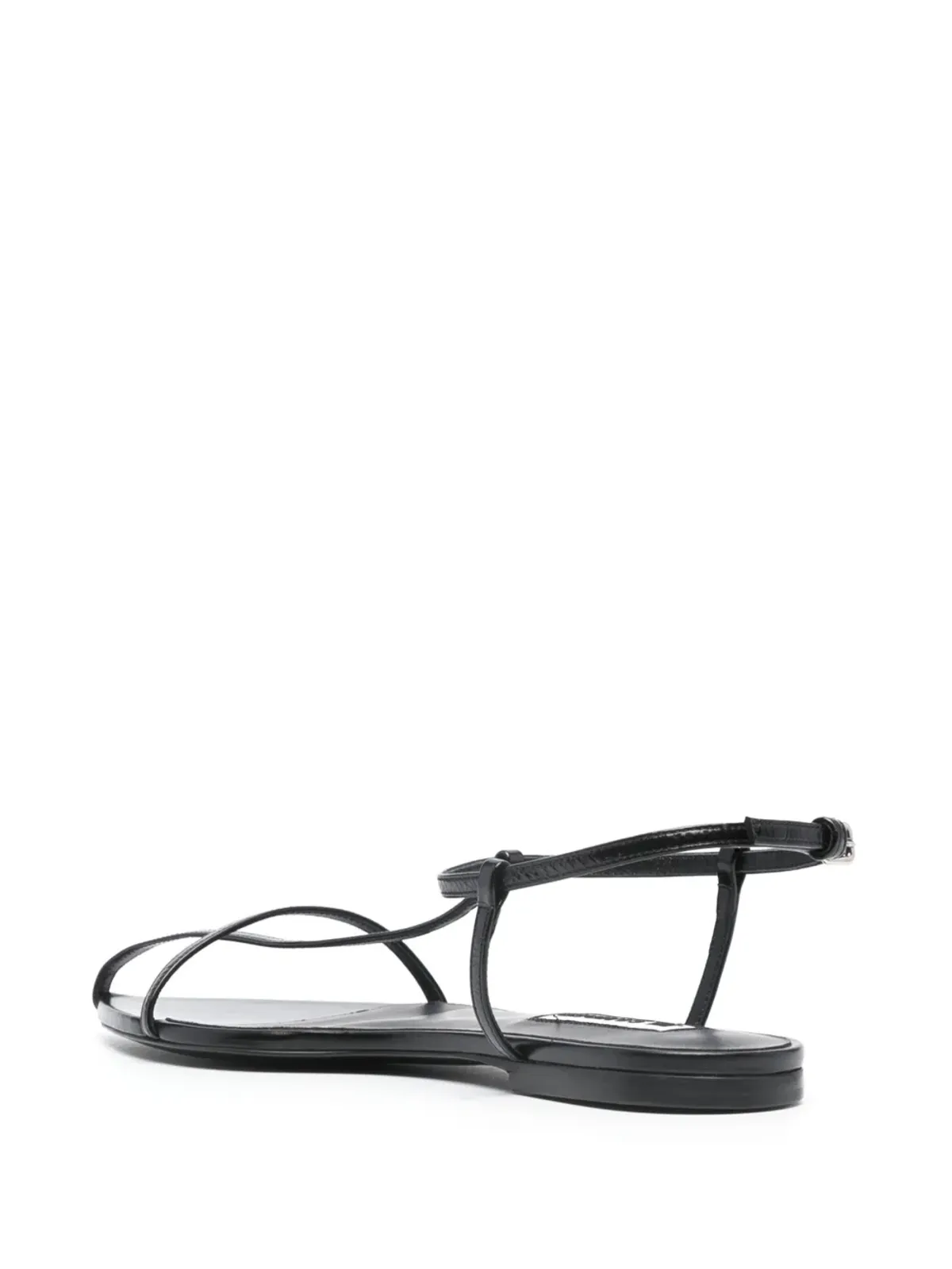 Jil Sander ケージドレザーサンダル - ブラック - 画像3