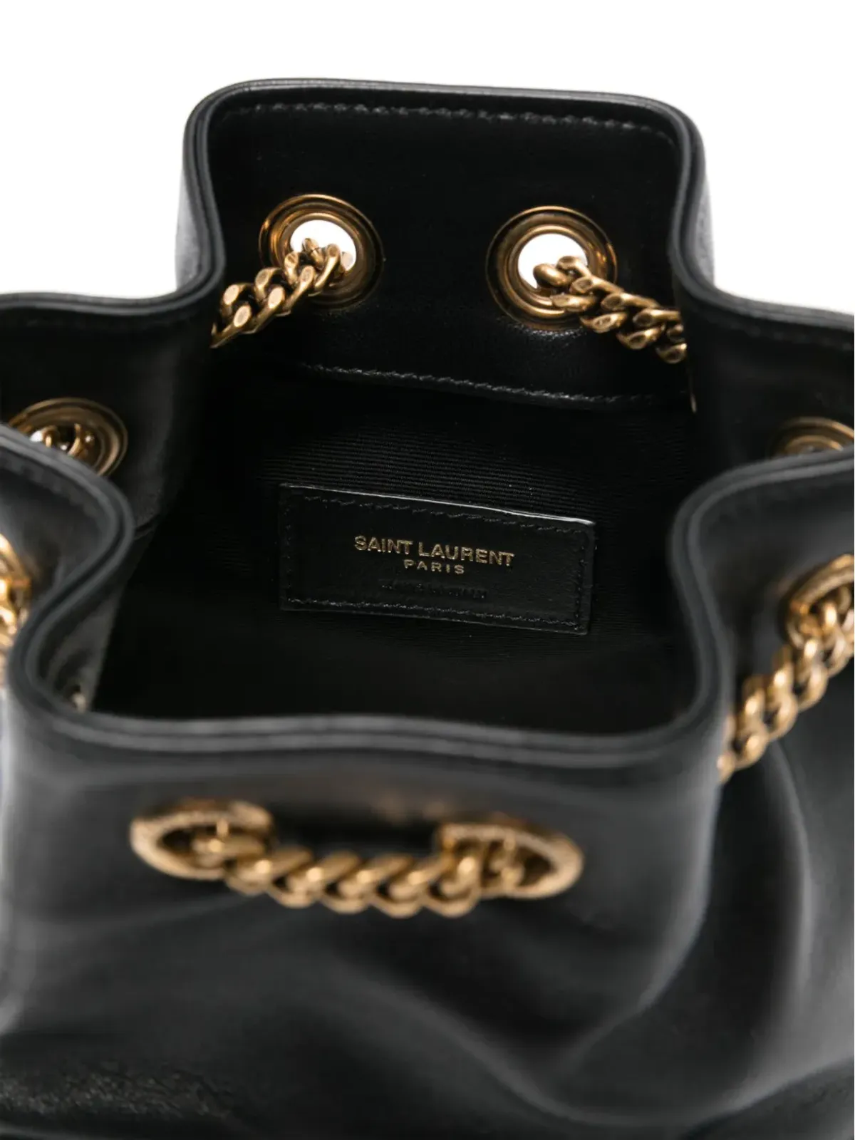 Saint Laurent ジョー キルテッド バックパック - ブラック - 画像5