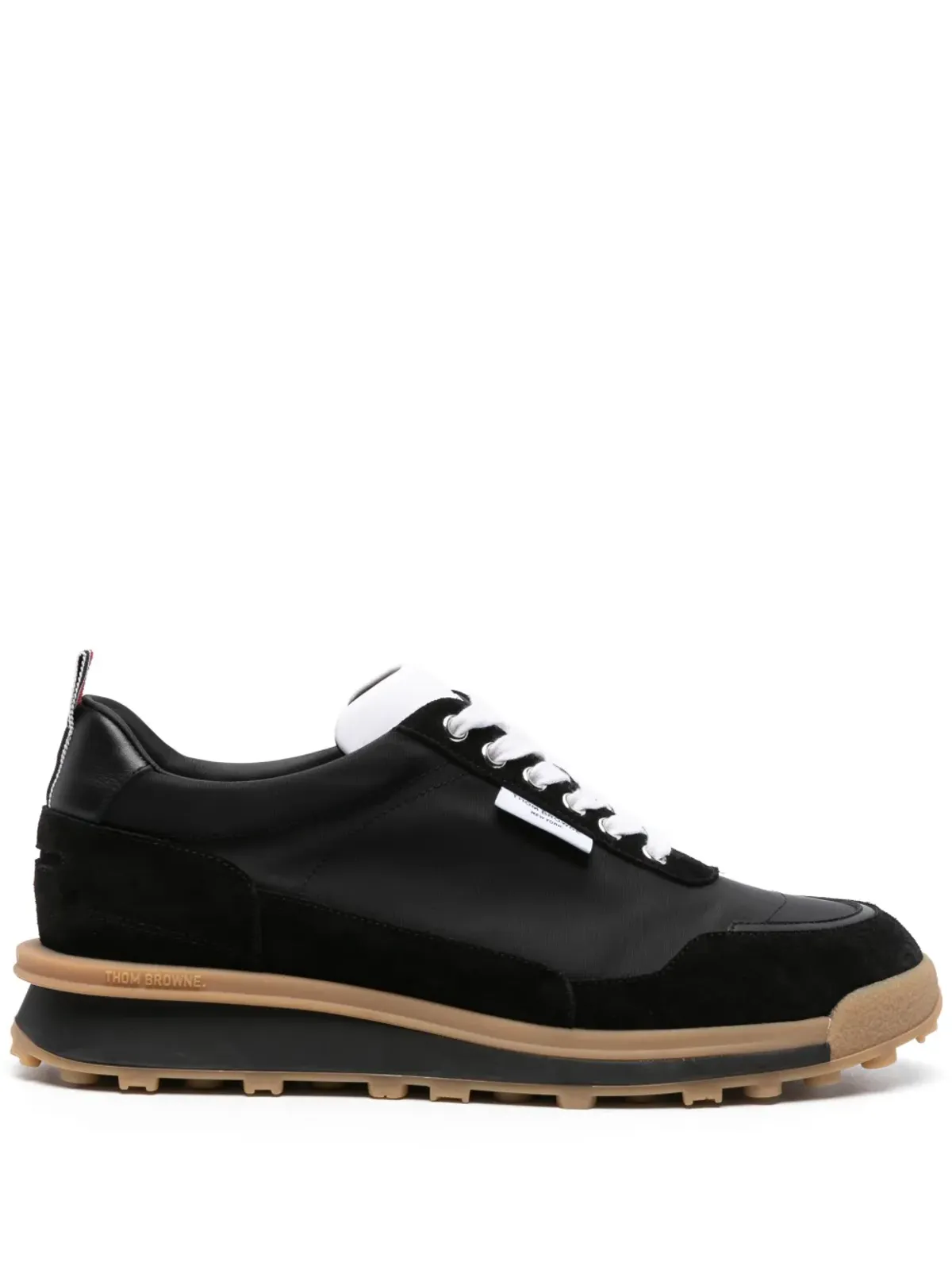Thom Browne アルムニ パネルデザイン スニーカー ブラック - 画像1