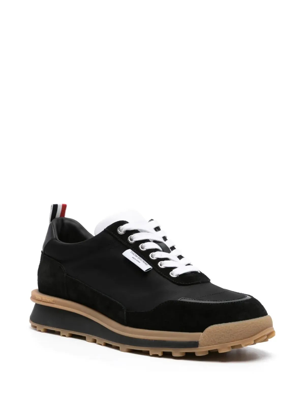 Thom Browne アルムニ パネルデザイン スニーカー ブラック - 画像2