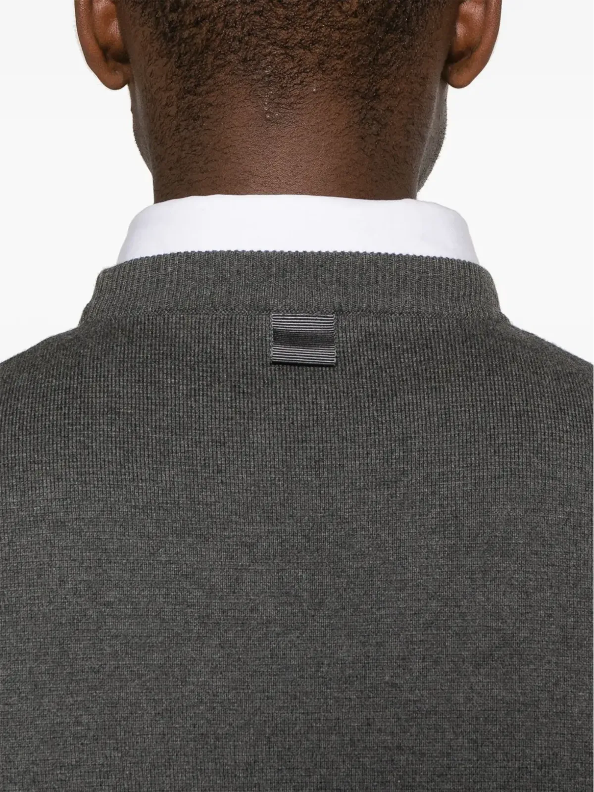 Thom Browne クルーネック コットン ジャンパー - 画像5