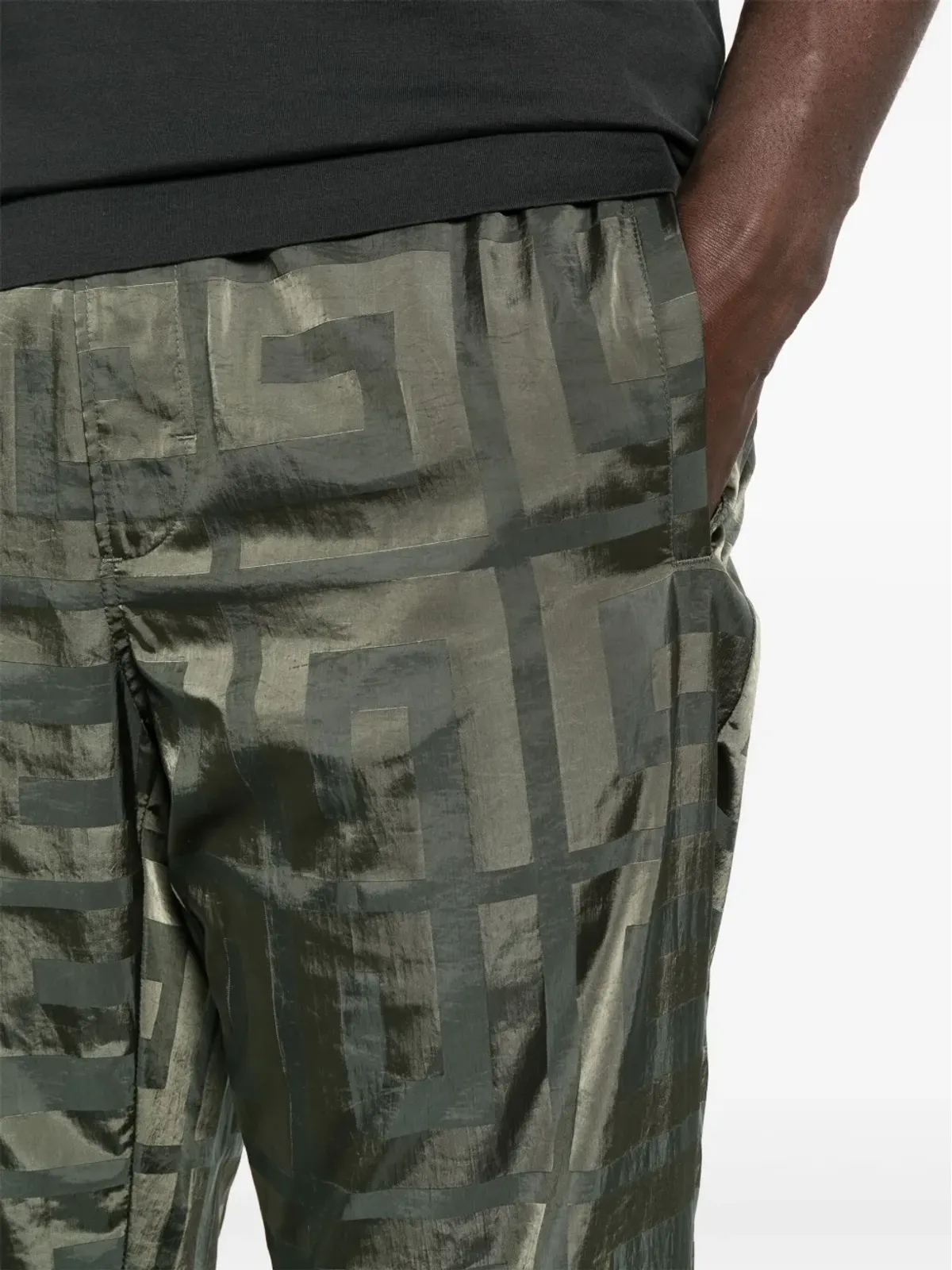 Givenchy 4Gモチーフ タフタパンツ - 画像5