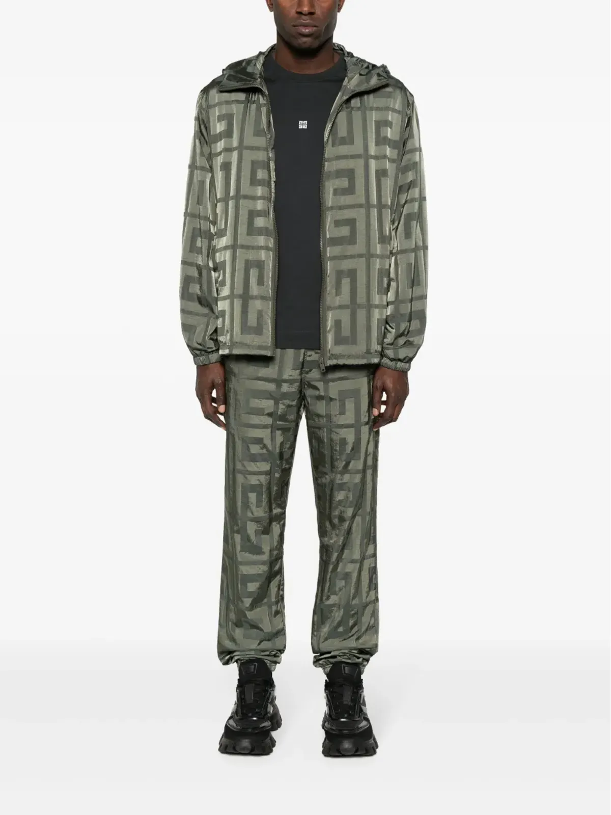 Givenchy 4Gモチーフ タフタパンツ - 画像2