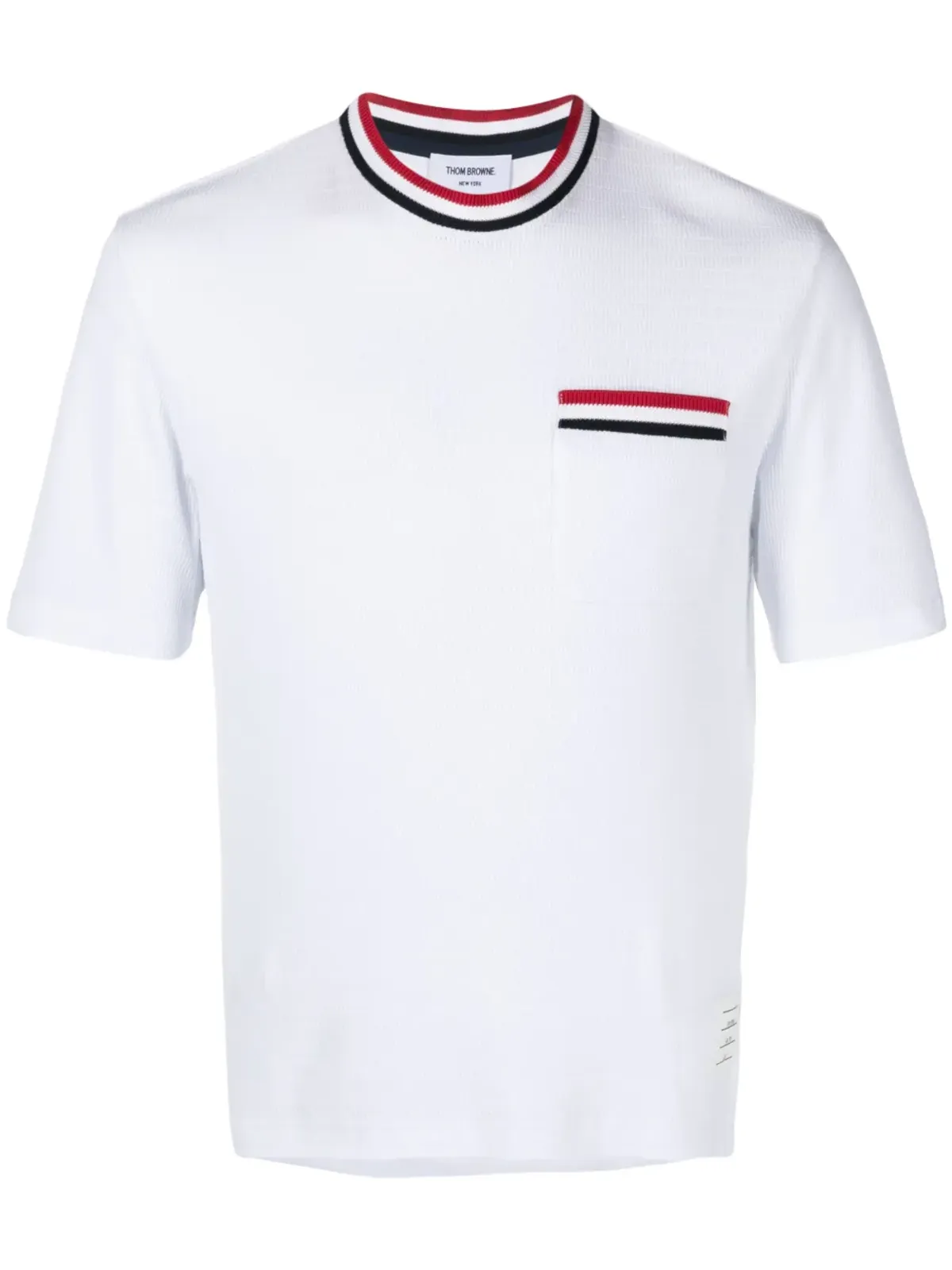 Thom Browne ポイント柄コットンTシャツ - 画像1