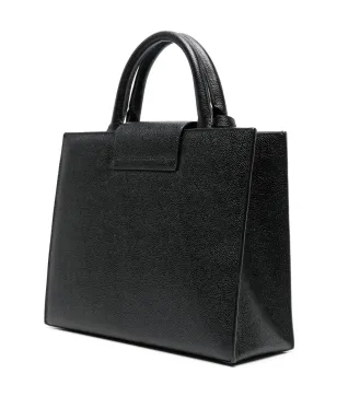 Thom Browne ミニ Mr. Thom レザートートバッグ - ブラック - サムネイル3