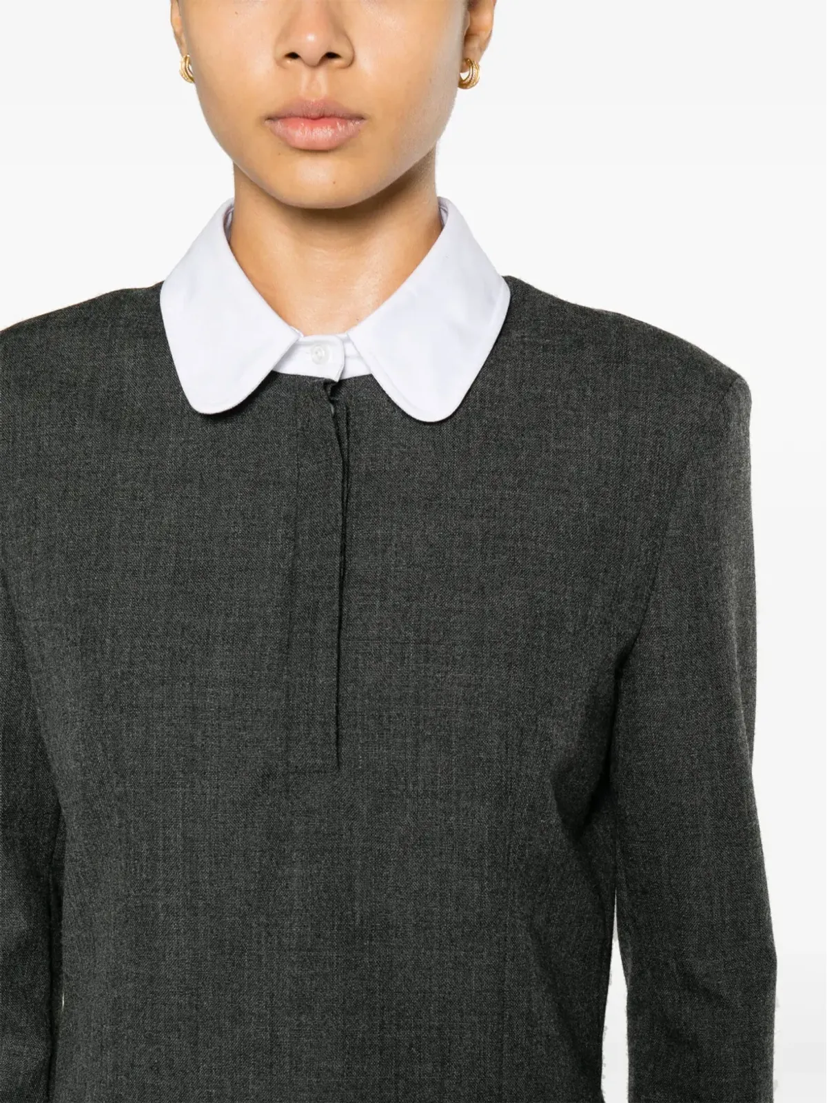 Thom Browne バージンウール シフトミニドレス - 画像5