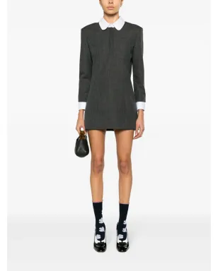 Thom Browne バージンウール シフトミニドレス - サムネイル2
