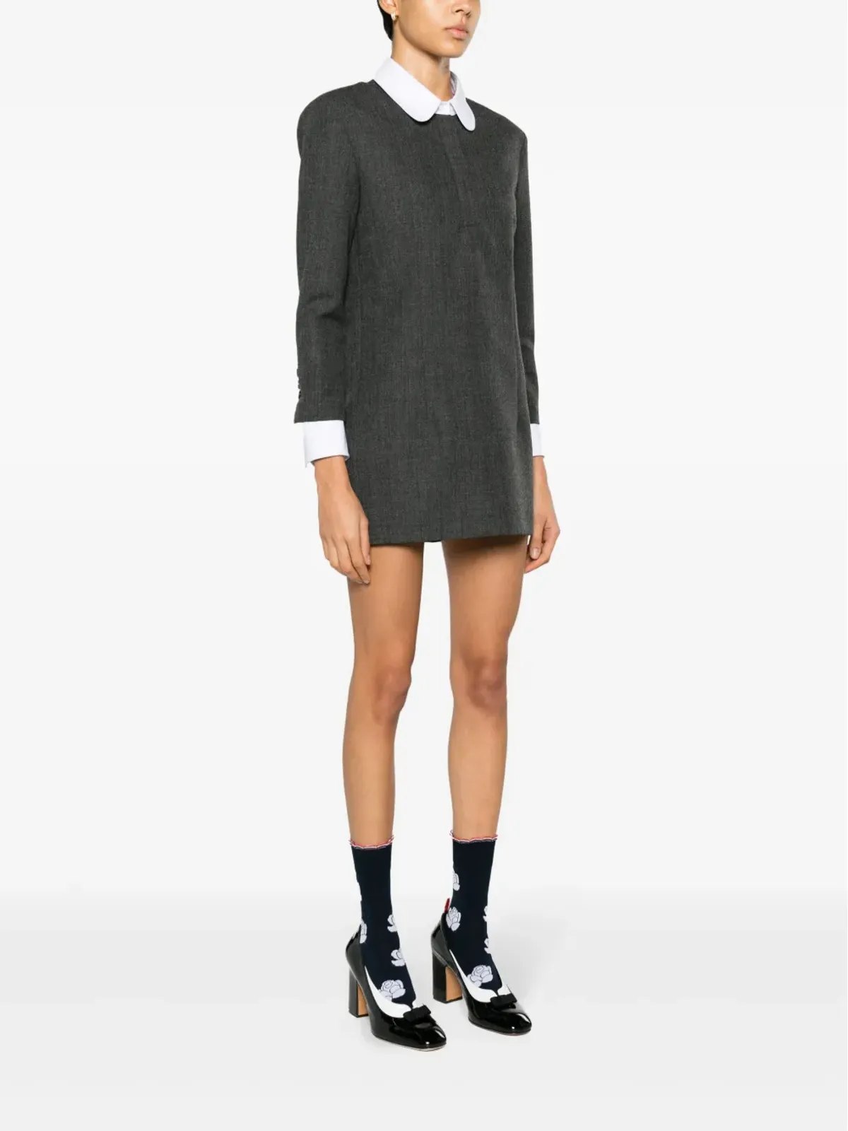 Thom Browne バージンウール シフトミニドレス - 画像3