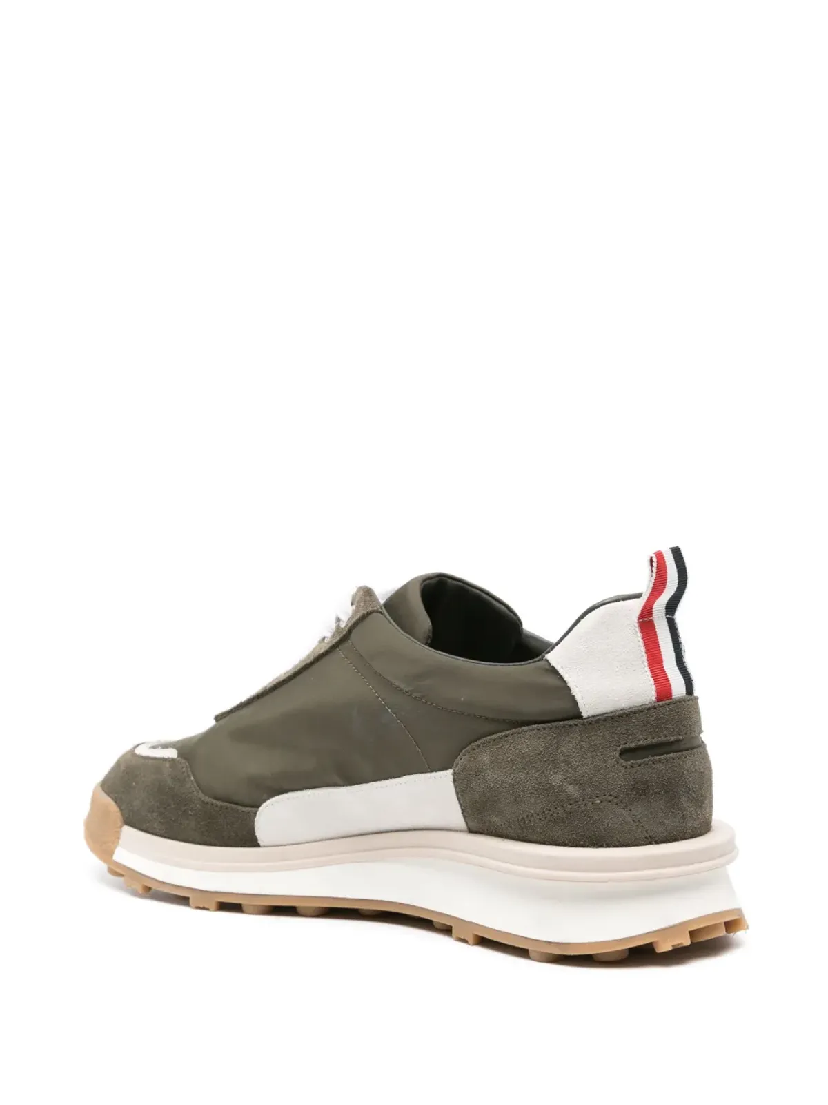 Thom Browne アルムニ スエードスニーカー - グリーン - 画像3