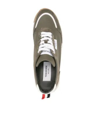 Thom Browne アルムニ スエードスニーカー - グリーン - サムネイル4