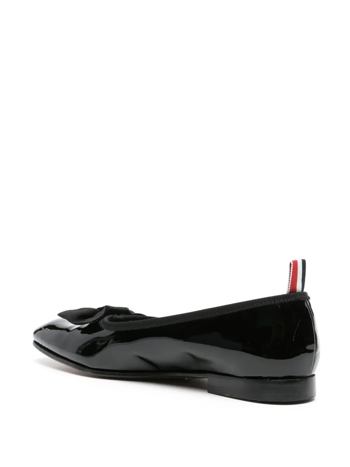 Thom Browne オペラ パテント バレリーナシューズ - ブラック - 画像3