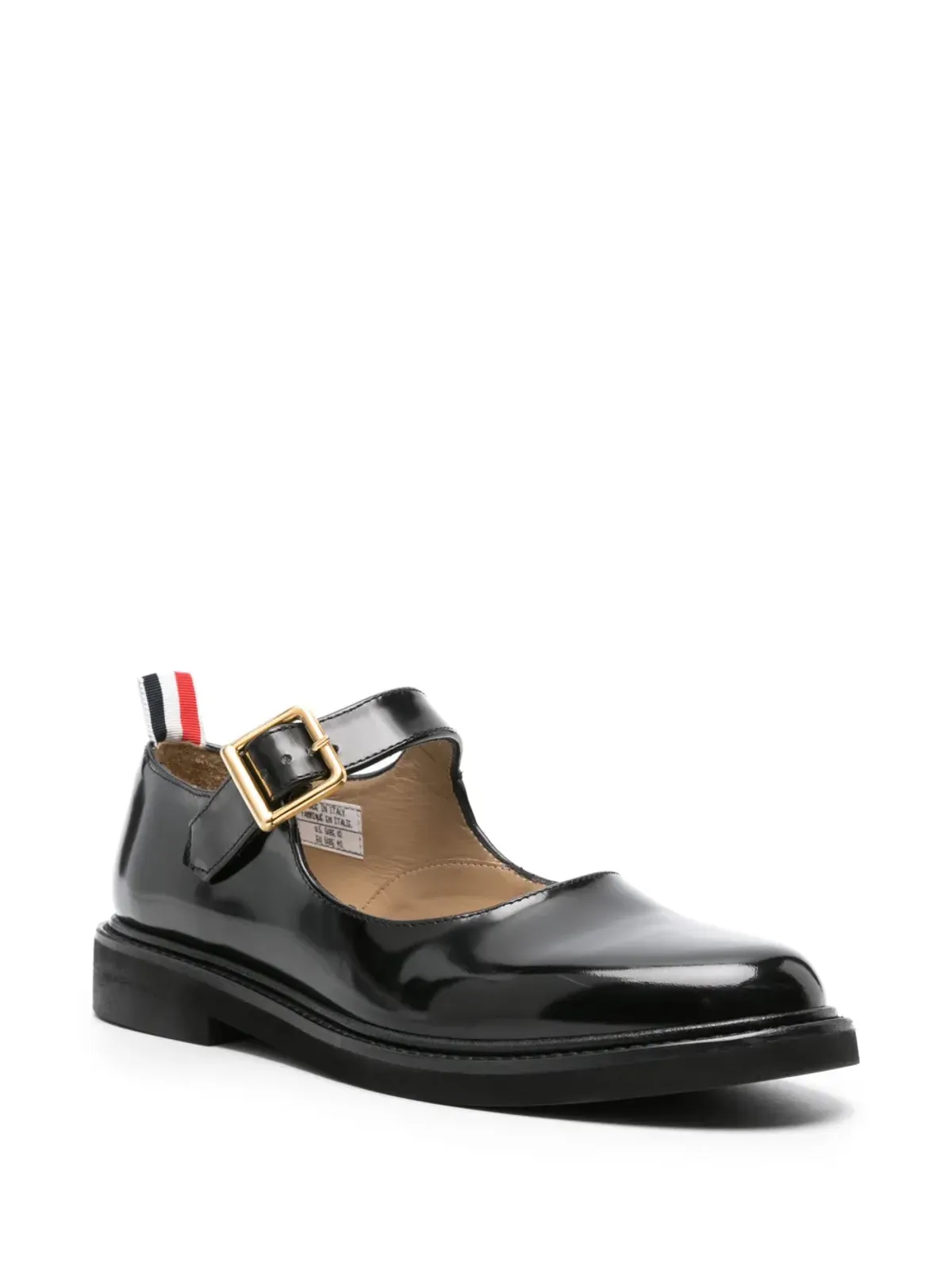 Thom Browne パテントレザー バレリーナシューズ - ブラック - 画像2