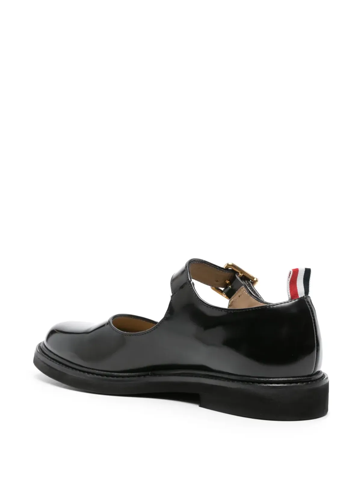 Thom Browne パテントレザー バレリーナシューズ - ブラック - 画像3