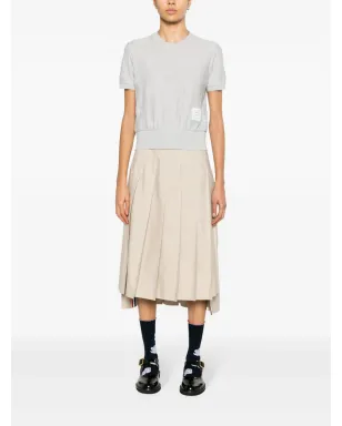 Thom Browne ヘクター ジャカード テリー Tシャツ - グレー - サムネイル2