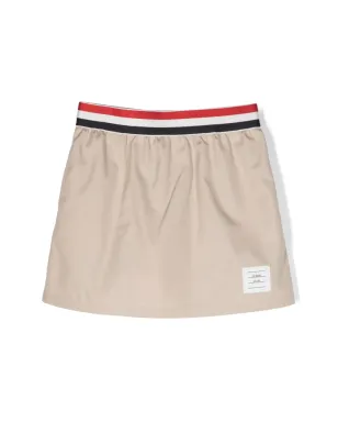 Thom Browne Kids RWBウエストバンド ラグビースカート - サムネイル1