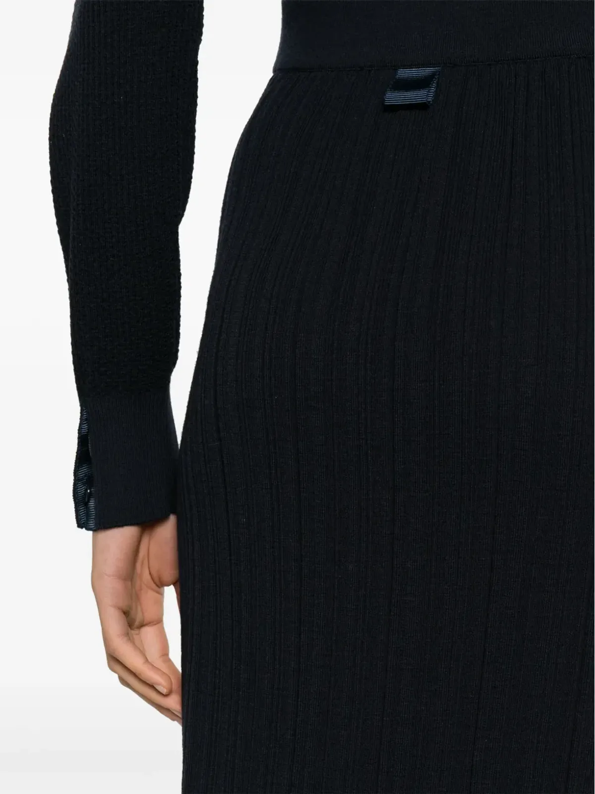 Thom Browne プリッセ ヴァージンウール ミディスカート - 画像5